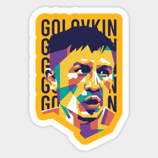 GGG Gennady Golovkin WPAP Sticker